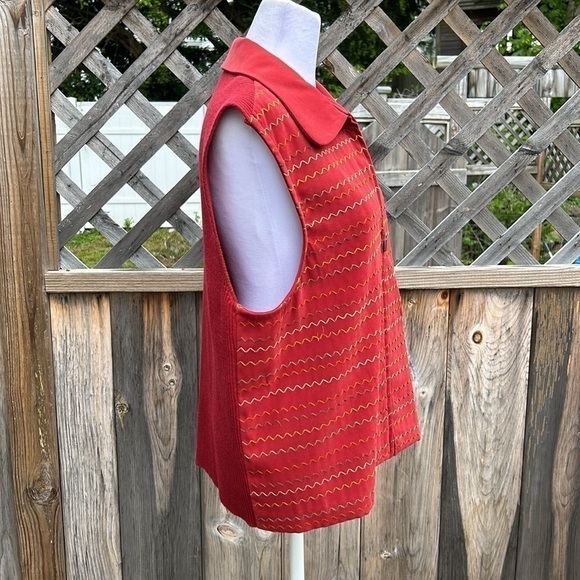 NWT Alfred Dunner Santa Fe Vest Size 12 - Picture 6 of 11